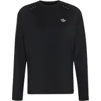 Adidas Originals Shirt 'ESSENTIALS' lichtgrijs / zwart