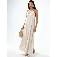Hiccups for Kids Linnenmix Halternek Maxi-jurk