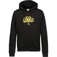 Puma Sportsweatshirt donkergeel / zwart