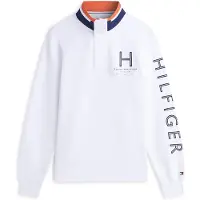 Tommy Hilfiger Mw0mw43193 Sweatshirt Met Halve Rits