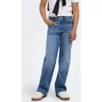 Kids Only GIRLS Jeans 'KOGJUICY-WAUW' blauw denim