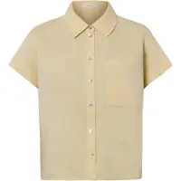 Opus regular fit overhemdblouse van puur linnen model 'Felisa'