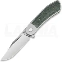 Bestech Vestige - Satin - Micarta vouwmes, zwart