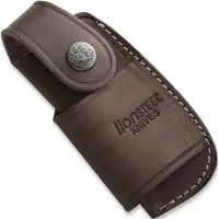 Lionsteel Vertical/Horizontal Leather Sheath, bruin