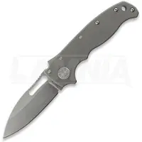 Demko Knives AD20.5 3V Slicer Shark vouwmes, Smooth Titanium