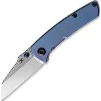 Kansept Knives Little Main Street Blue Anodized Ti vouwmes