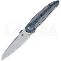 Bestech Prydwen - Beadblast + Satin - Blue Marble CF vouwmes