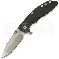 Hinderer XM-18 3.5 Skinny Harpoon Spanto vouwmes, Magnacut, Stonewash, zwart