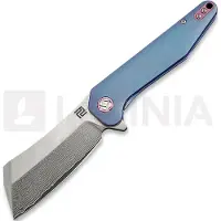 Artisan Cutlery Osprey Framelock Damascus vouwmes, blauw