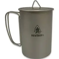 Pathfinder PTH202 Titanium Nesting Cup 600ml, drinkbeker