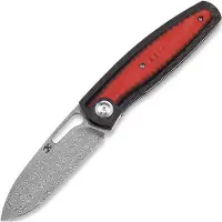 Kansept Knives Mato Linerlock CF/Red Dam
