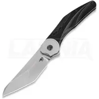 Bestech Excentric - Beadblast - Titanium vouwmes, zwart