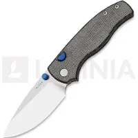 Kizer Cutlery Glaux 14C28N vouwmes, Black Norplex Ultrex, Satin