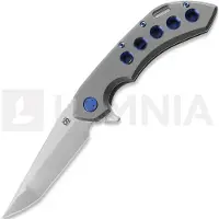 Olamic cutlery Wayfarer 247 Companto vouwmes, Light Blast Titanium, Satin
