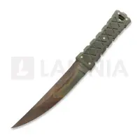 Williams Blade Design SZT004 Shobu Zukuri Tanto 5.7" RWL-34 Post Apocalyptic Finish mes