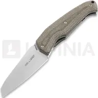 Viper Novis Bolsterless vouwmes, green micarta