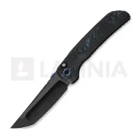 Kizer Cutlery Mithril vouwmes, DLC Ultra Titanium & Blue FatCarbon