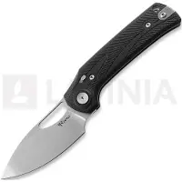 Reate PL-XE vouwmes, Black Micarta, Stonewashed