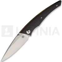 Alliance Designs Chisel Carbon Fiber vouwmes, Bronze
