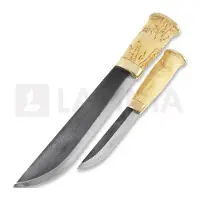 Kauhavan Puukkopaja Double Leuku 210 mes, natural