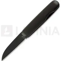The James Brand The Pike - Ebony / Black / Wood / Straight vouwmes