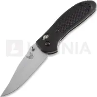 Benchmade Griptilian vouwmes, stud, zwart, gezaagd