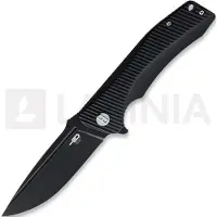 Bestech Mako - Blackwash - G10 vouwmes, zwart