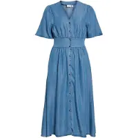 Vila Vimai Korte Mouwen Maxi-jurk 42 EU dames
