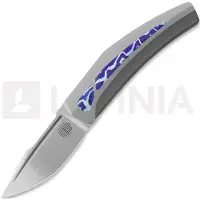 Reate Small Krypton vouwmes, Bead Blast Ti/Timascus