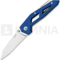 MKM Knives Edge Liner vouwmes, Blue anodized aluminum