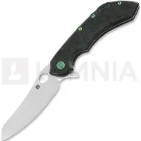 Olamic cutlery Wayfarer 247 Mouflon vouwmes, Dark Matter, Green