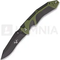 V Nives Fractal Linerlock A/O vouwmes, groen