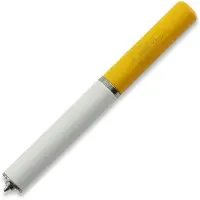 D Rocket Design Faux Cigarette pen, Titanium + Hard Cerakote