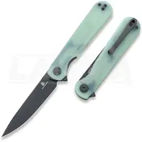 Bestechman Flick - PVD - G10 vouwmes, jade