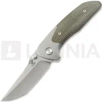 Mechforce Barker Collab Hokkaido vouwmes, OD Green Micarta