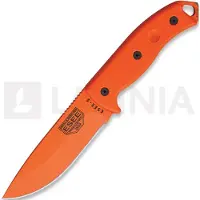 ESEE Model 5 survival mes, orange/orange G10, black kydex sheath