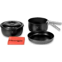 Trangia - Tundra III Non-stick - Pan 620 g, zwart/grijs