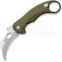 Lionsteel L.E.One MID - Stonewashed vouwmes, groen