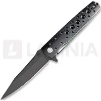 Artisan Cutlery Virginia Linerlock D2 Black vouwmes