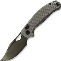 Kunwu Knives Django - DLC - Titanium vouwmes, Diamond Texture