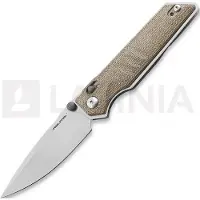 RealSteel Sacra vouwmes, Natural Micarta