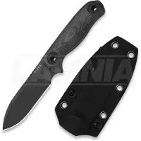 Kizer Cutlery Drop Bear Fix 3 1095 mes, Black Micarta