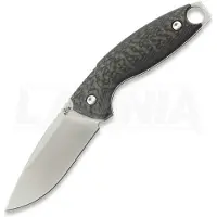 Bastards Knives Mercurio 154CM mes, Carbon Fibre