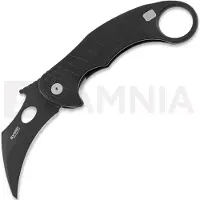 Lionsteel L.E.One Chemical Black vouwmes, zwart