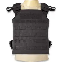 Red Rock Outdoor Gear MOLLE Plate Carrier, zwart