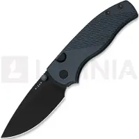 Kizer Cutlery Glaux 14C28N vouwmes, Blue Aluminum, Black Stonewash PVD