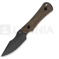 Kizer Cutlery Bone 3V mes, Brown Norplex Ultrex, Matte DLC Ultra