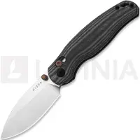 Kizer Cutlery Phoca CD 14C28N vouwmes, Black Norplex UltreX, Satin