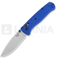 Benchmade Bugout S30V Satin vouwmes, blue grivory