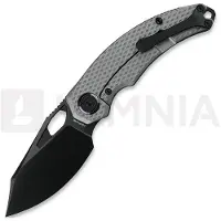 Kunwu Knives Lefty ComPadre - DLC - Titanium vouwmes, Diamond Texture